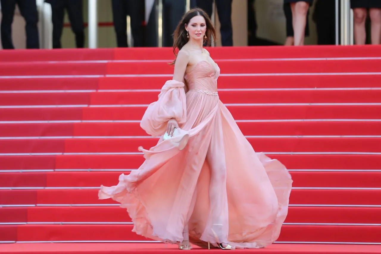 Frederique Bel at Red Carpet the 74th Cannes Film Festival07